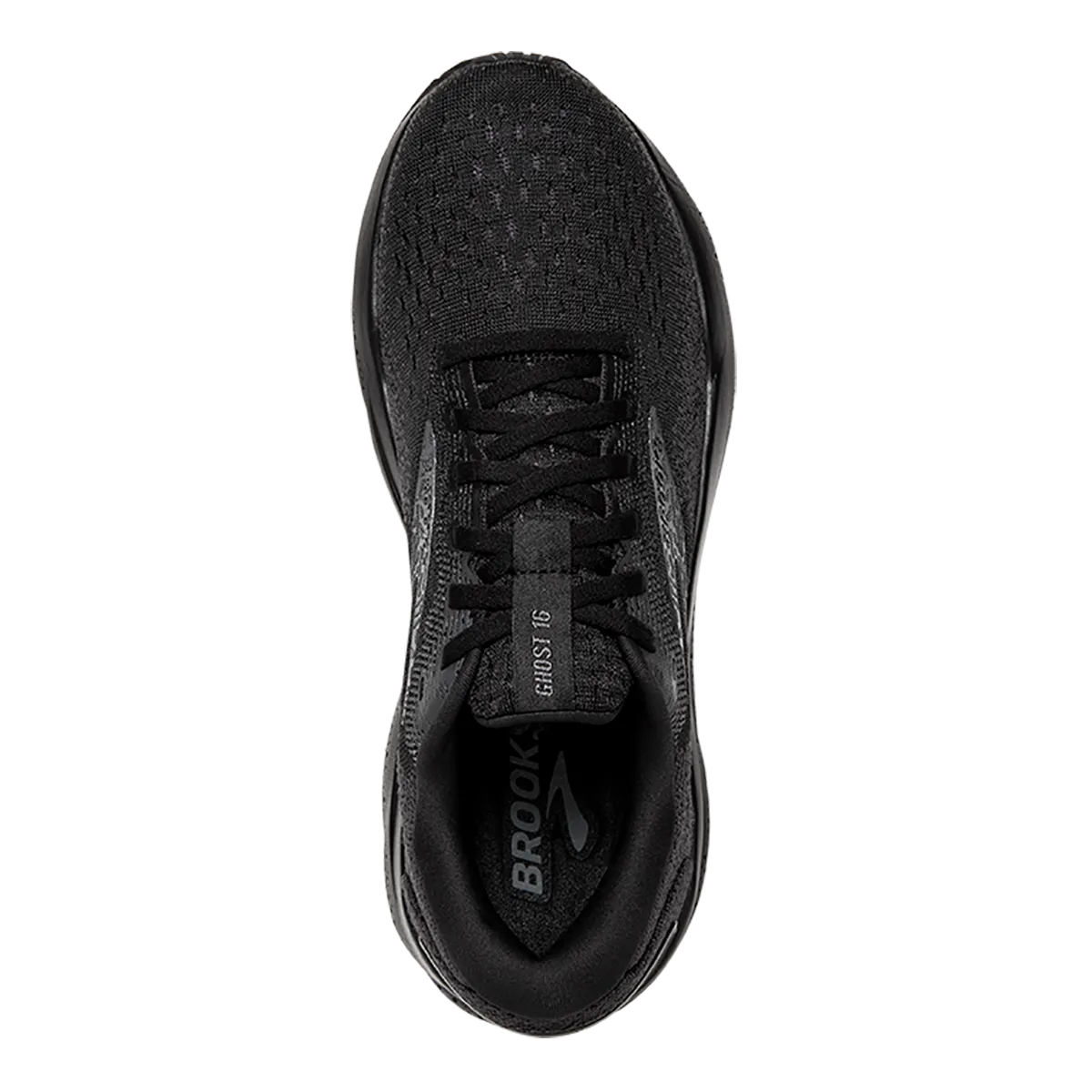 Brooks Ghost 16 - Schwarz - Schwarz - Ebenholz