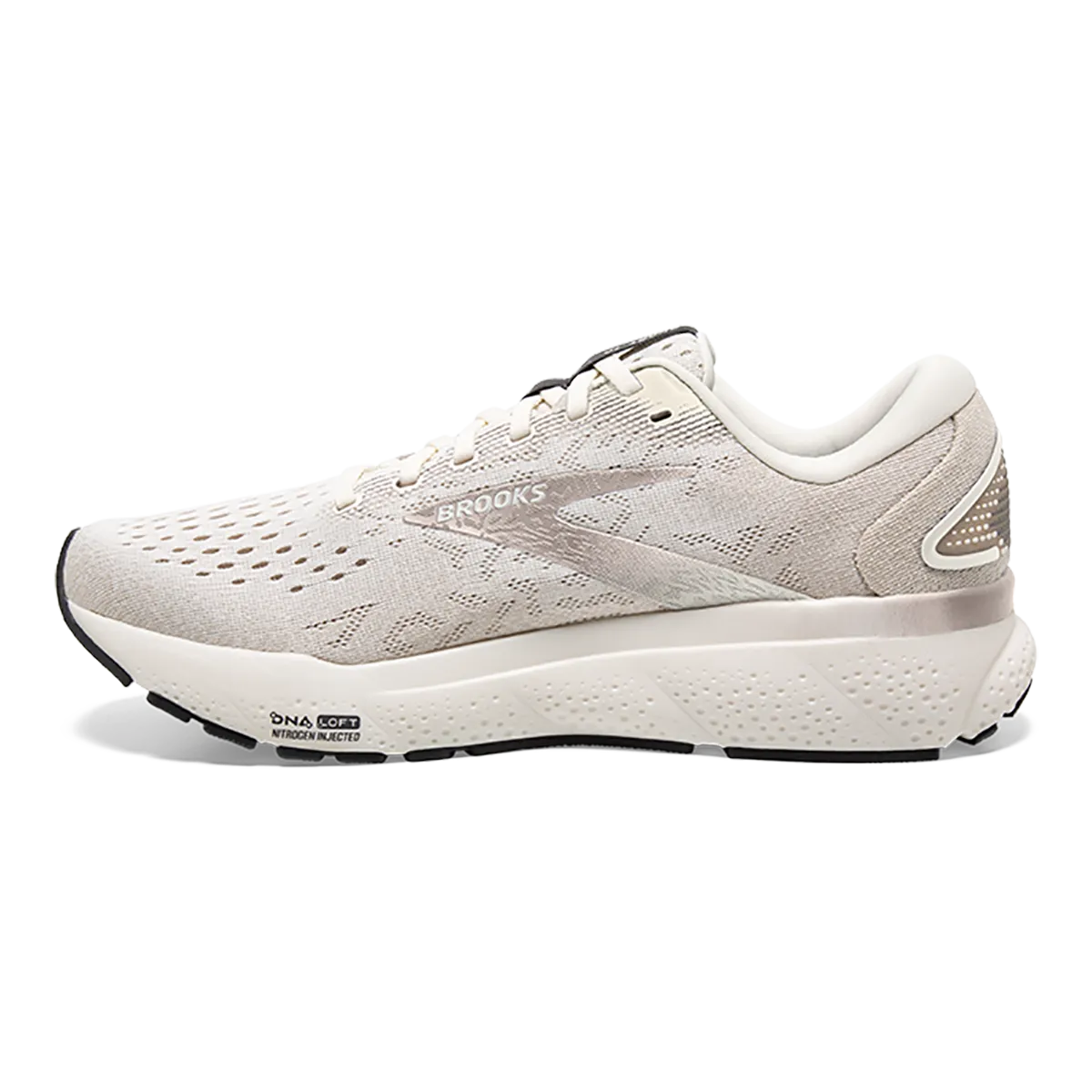 Brooks Ghost 16 - Kokosnuss - Chateau - Geschmiedetes Eisen
