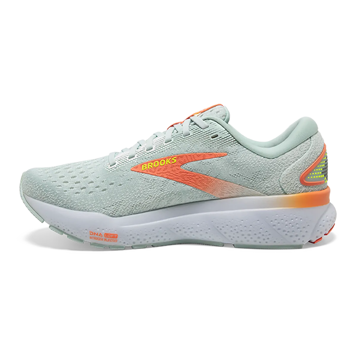 Brooks Ghost 16 - Oberlicht - Kokosnuss - Sonnenuntergang