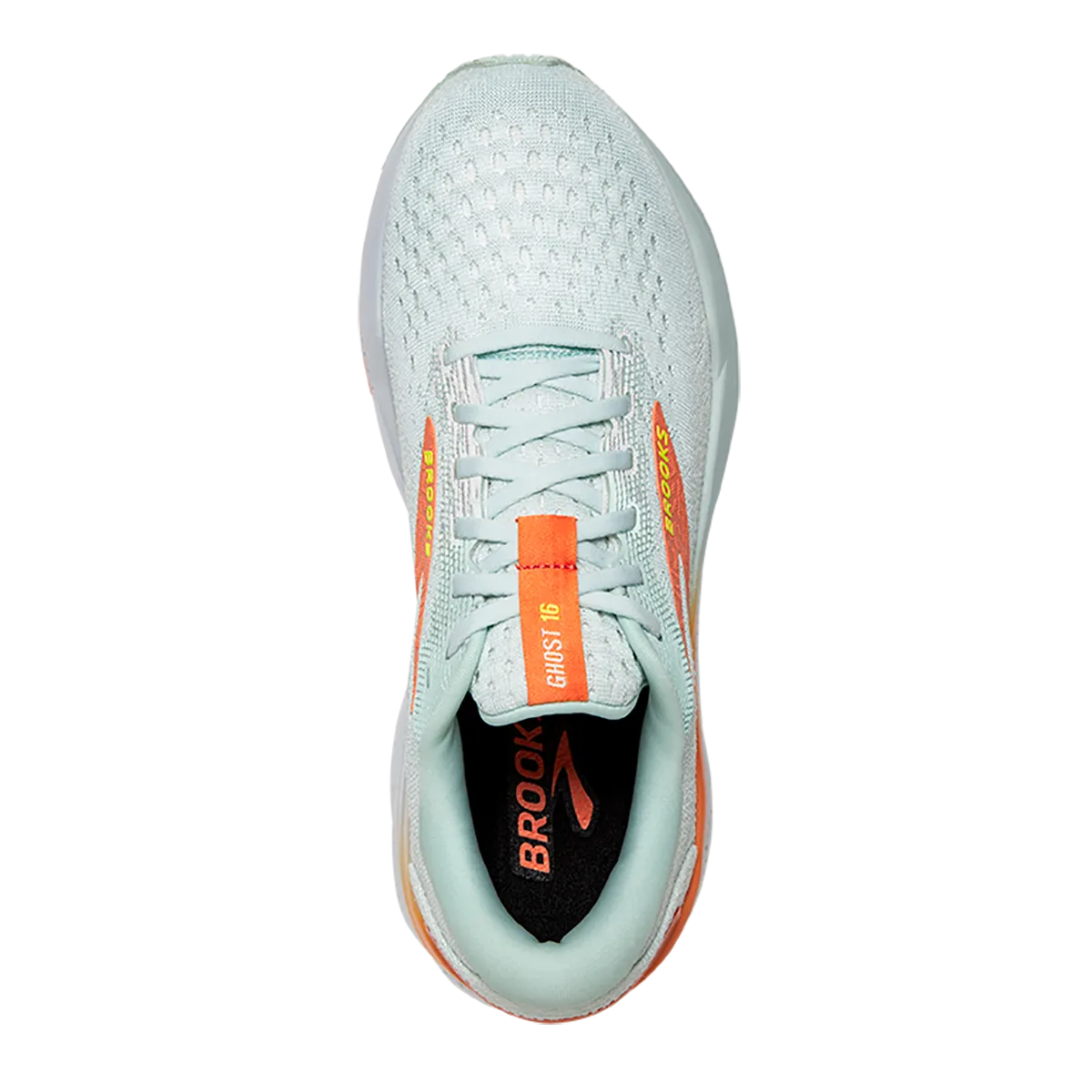 Brooks Ghost 16 - Oberlicht - Kokosnuss - Sonnenuntergang