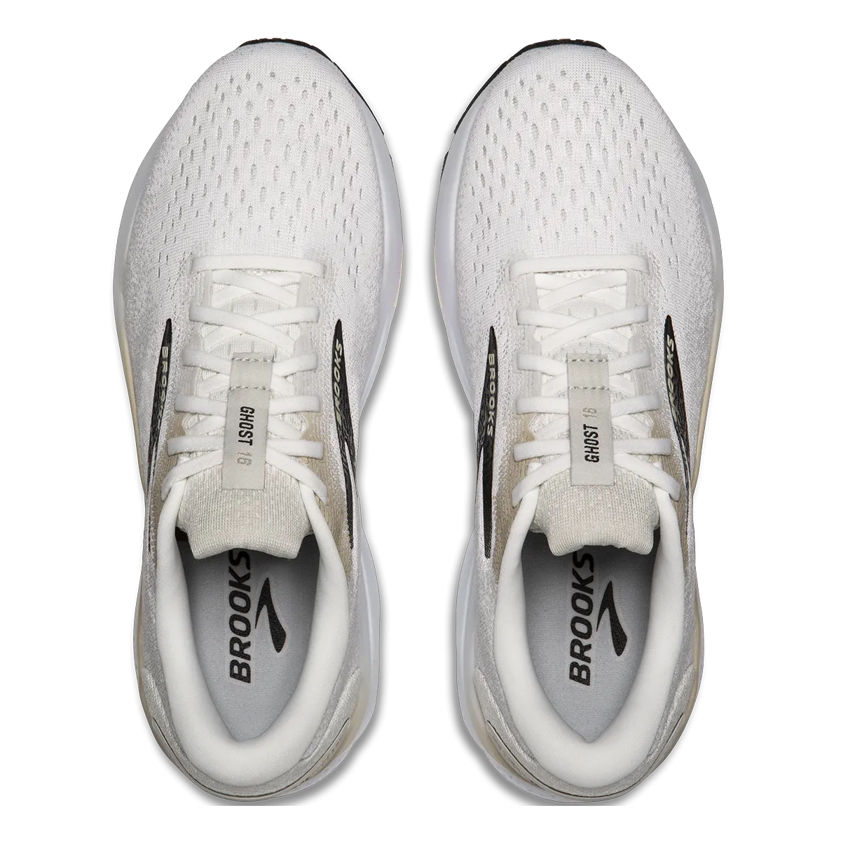 Brooks Ghost 16 - Weiß - Creme - Rosa