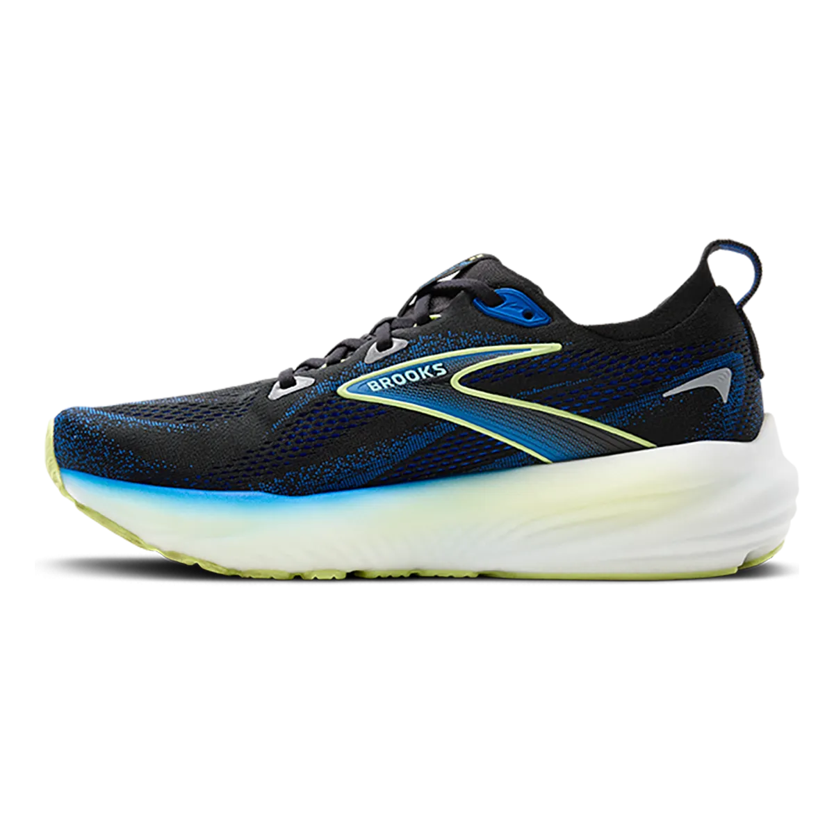 Brooks Glycerin 22 Schwarz - Kobalt - Neo Gelb