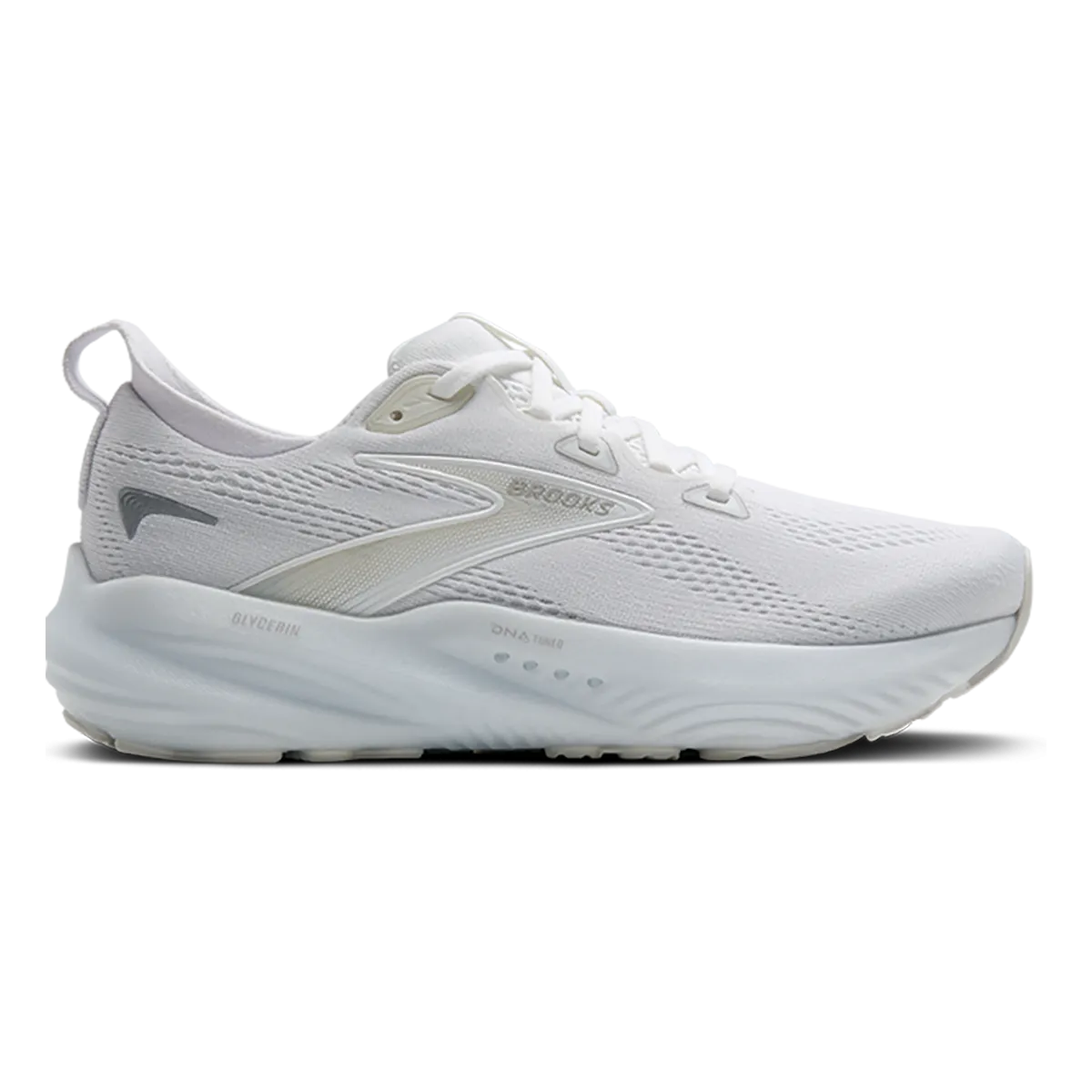 Brooks Glycerin 22 Weiß - Weiß - Grau