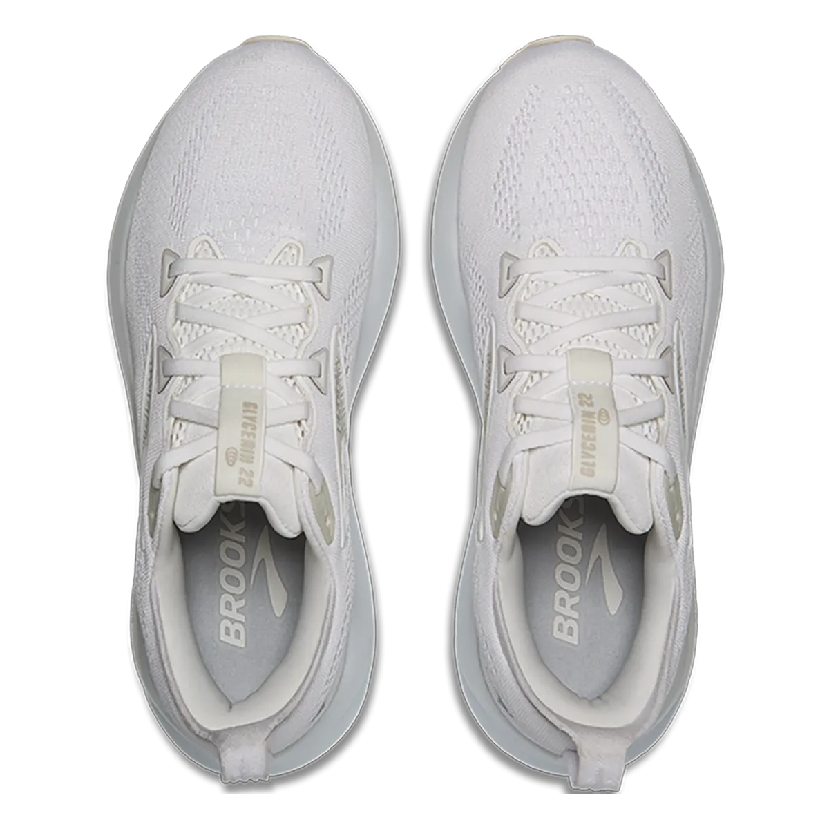 Brooks Glycerin 22 Weiß - Weiß - Grau