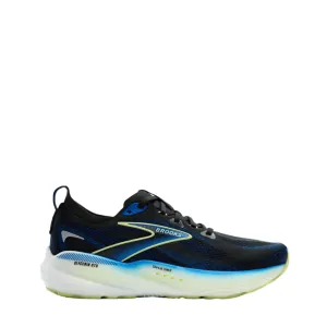 Brooks Herren Glycerin GTS 22 Laufschuhe in Schwarz/Kobalt/Neon-Gelb SS25