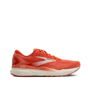 Brooks Women's Ghost 16 Laufschuhe in Koralle/Wüstenblume/Kokosnuss SS25