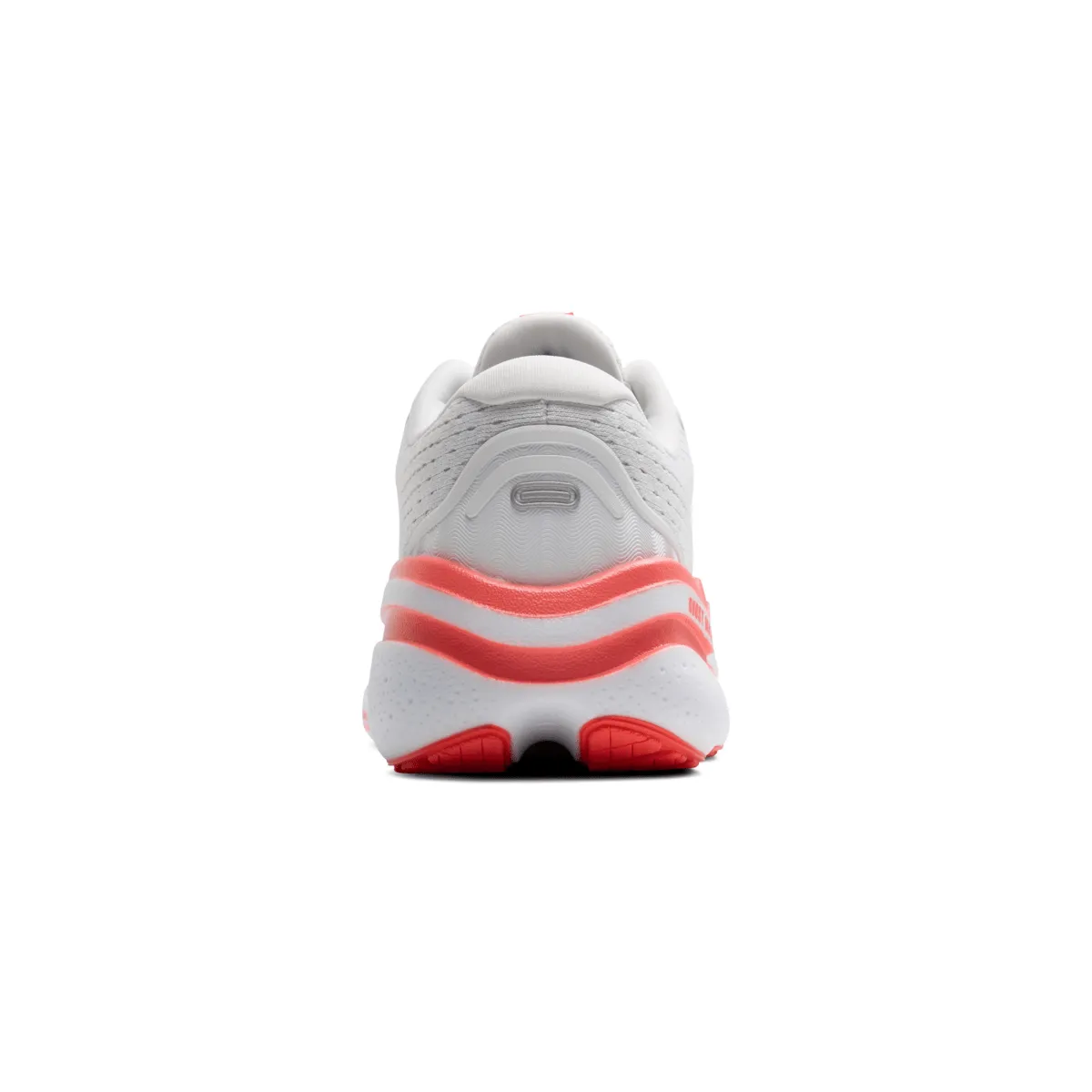 Brooks Women's Ghost Max 2 Weiß/Knallkoralle