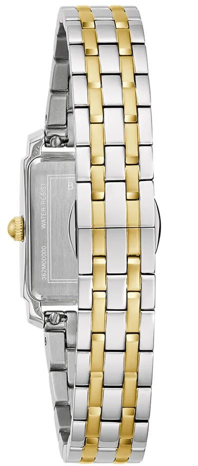 Bulova Uhren Bulova Diamant-Armband Damenuhr