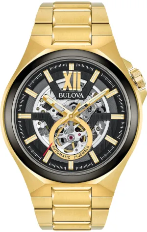 Bulova Uhren Bulova Maquina Herrenuhr