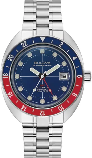 Bulova Uhren Bulova Oceanographer Devil Diver GMT Uhr