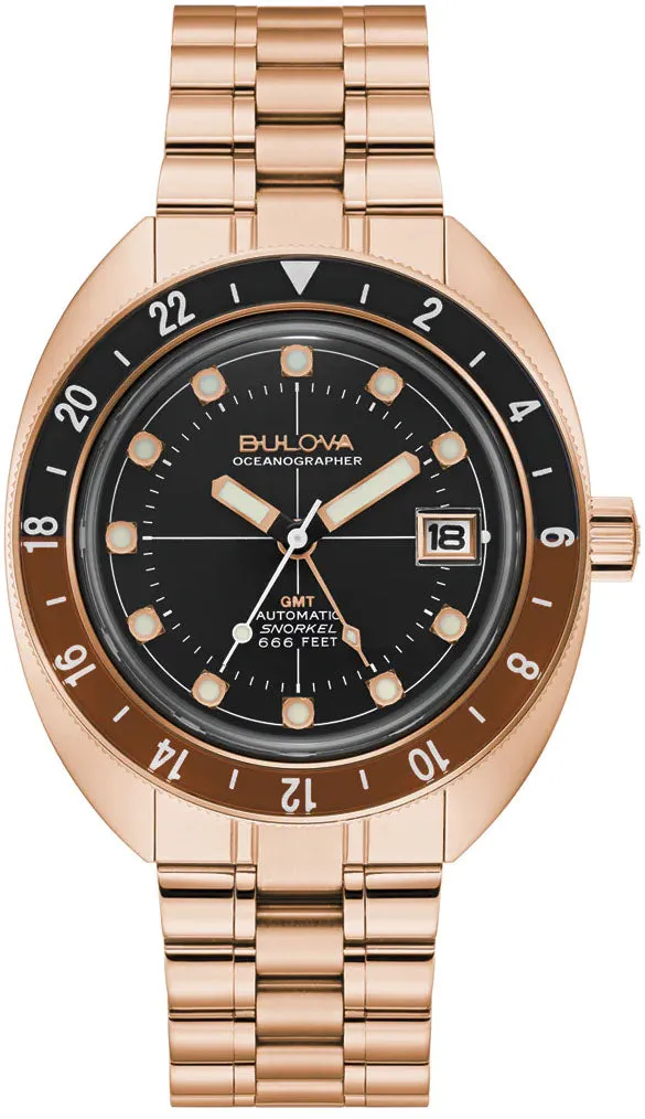 Bulova Uhren Bulova Oceanographer Devil Diver GMT Uhr