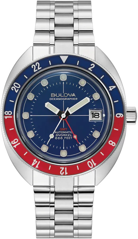 Bulova Uhren Bulova Oceanographer Devil Diver GMT Uhr