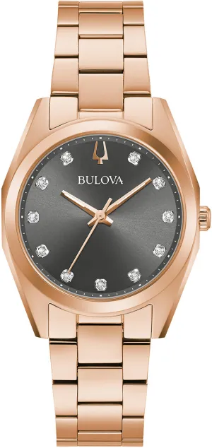 Bulova Uhren Bulova Surveyor Diamant Damenuhr