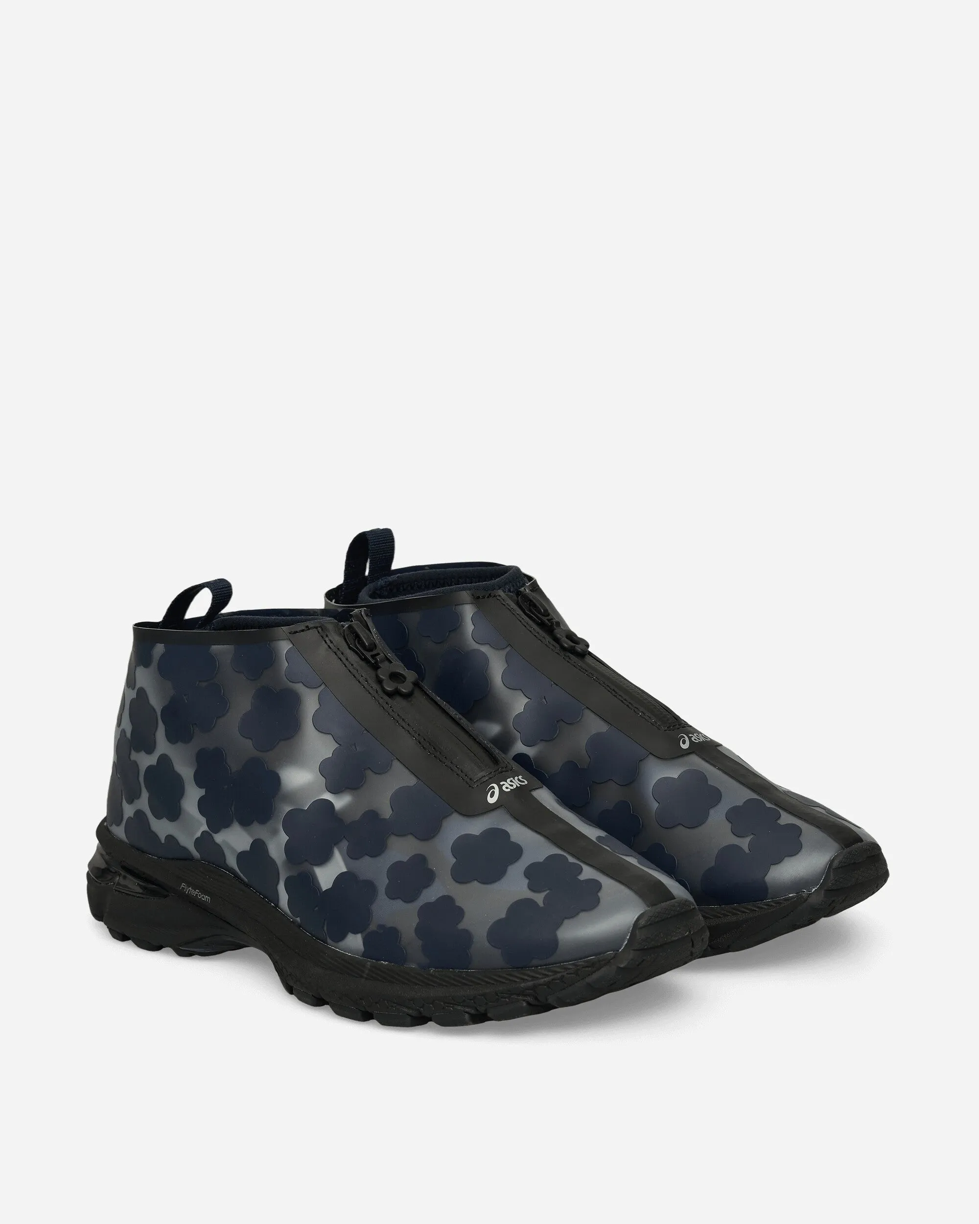 Cecilie Bahnsen GEL-Terrain MT Sneakers Mitternacht / Reines Silber