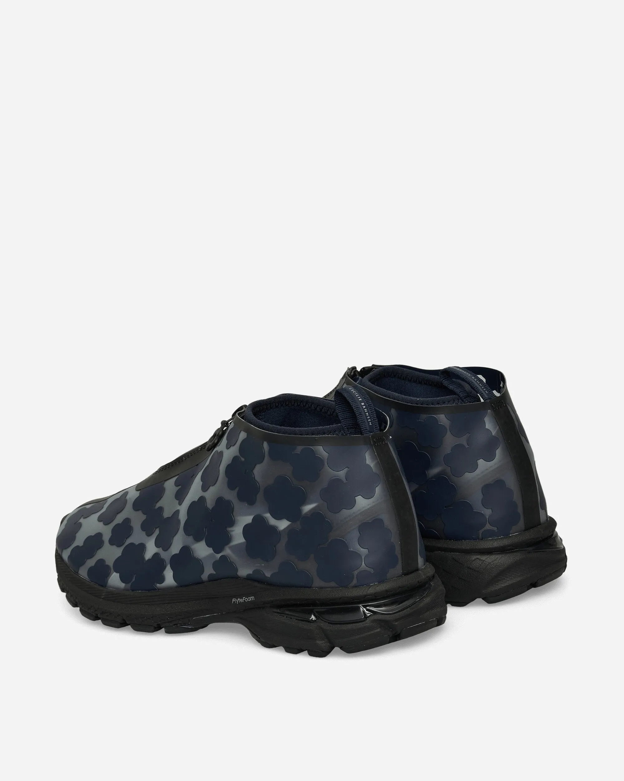Cecilie Bahnsen GEL-Terrain MT Sneakers Mitternacht / Reines Silber