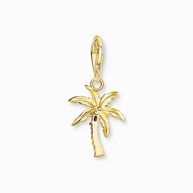 Charm Club Vergoldetes Mehrfarbiges Palmen-Anhänger 1934-488-7 Thomas Sabo Sammel-Anhänger