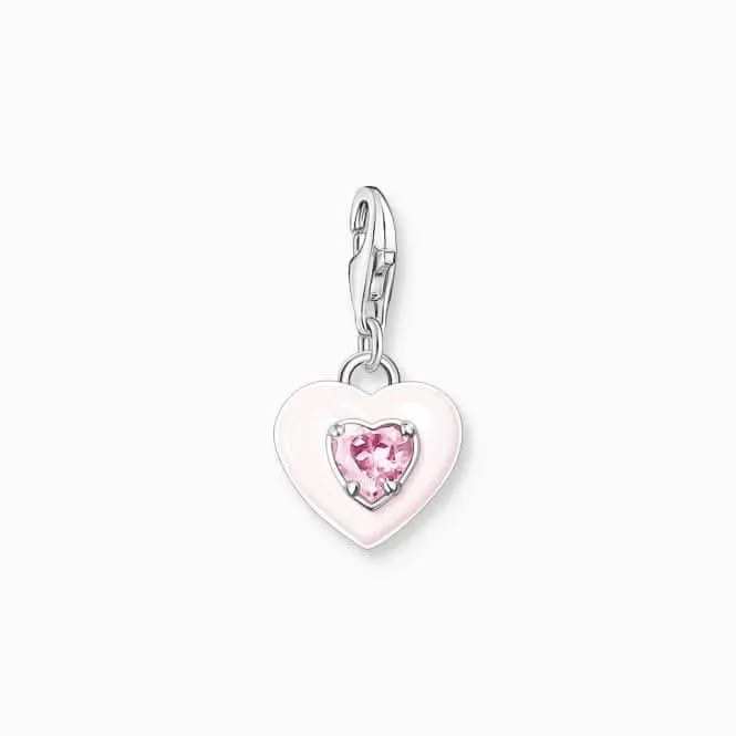 Charm Club Pink Herz-Anhänger Charm 1915-041-9 Thomas Sabo Sammel-Charms