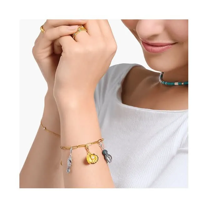 Charm Club Weißes Seepferdchen Charm 1886-643-14 Thomas Sabo Sammelcharms