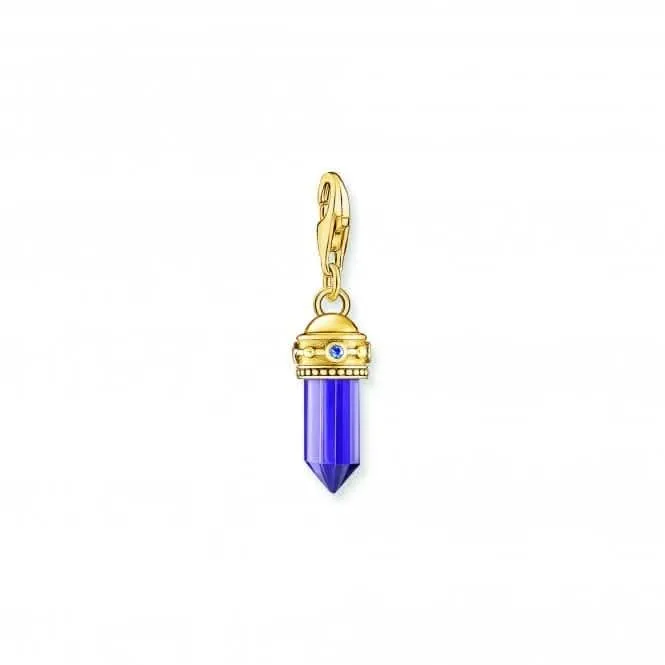 Charmista Vergoldetes Violettes Sechseck-Anhänger 2048-973-13 Thomas Sabo Sammel-Anhänger