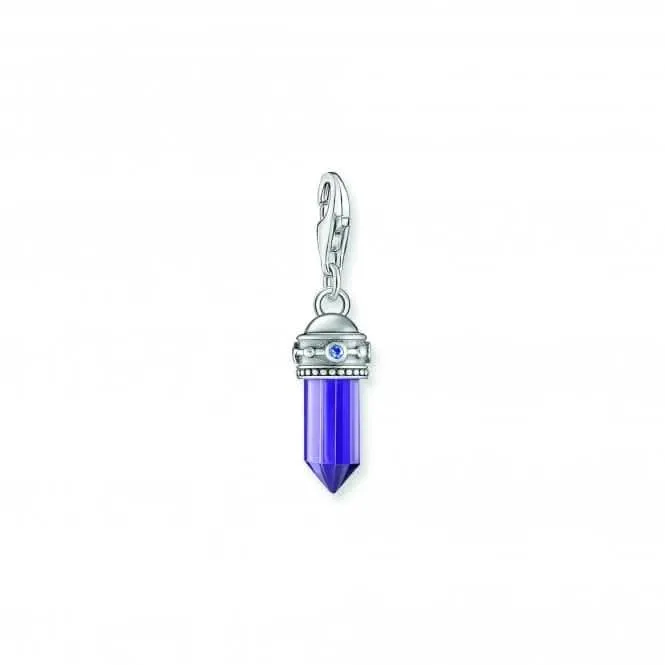 Charmista Sterling Silber Violettes Hexagon-Anhänger 2047-348-13 Thomas Sabo Sammelbare Charms