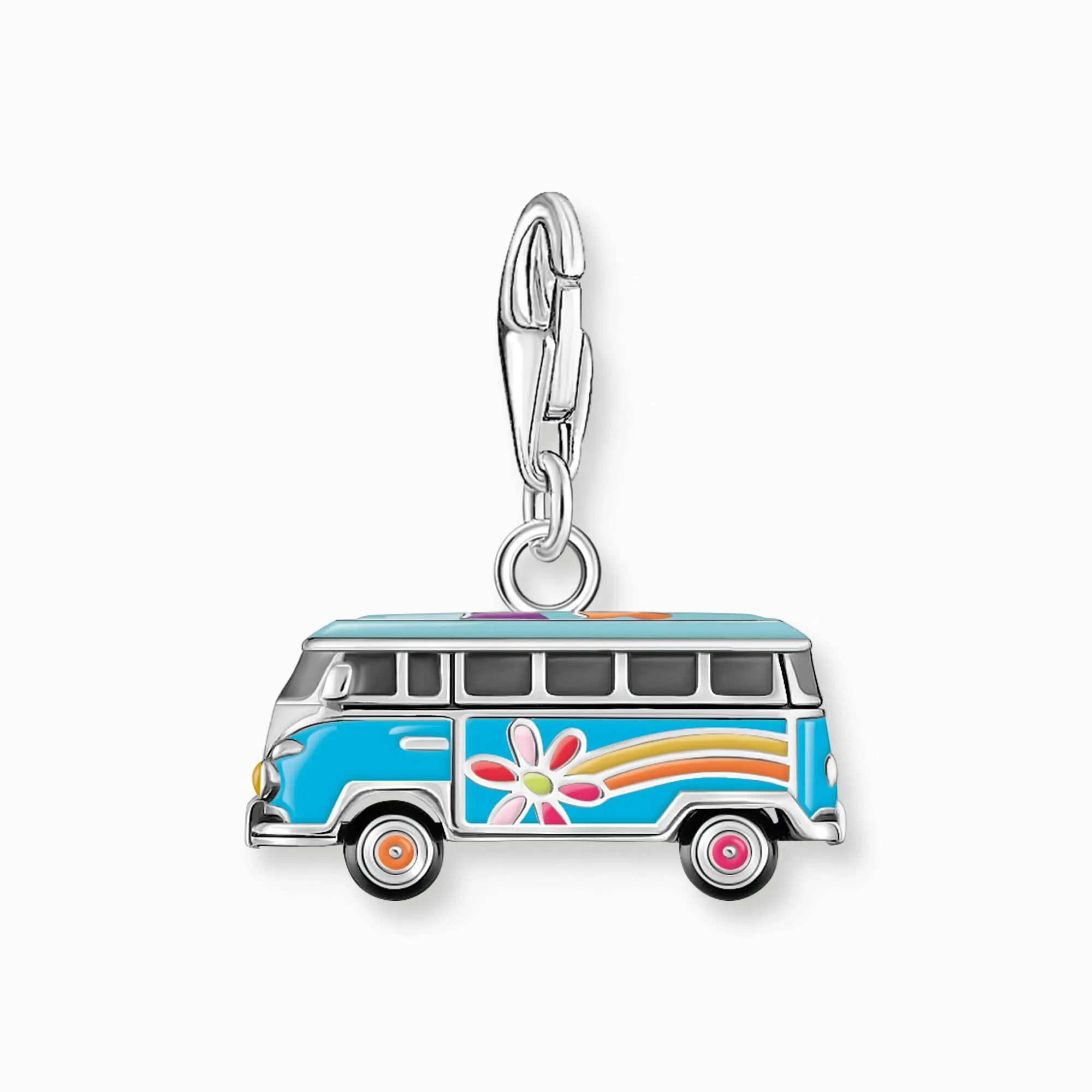 Charmista Volkswagen Blauer Hippie-Bus Charm 2210-664-7 Thomas Sabo Sammelbare Charms
