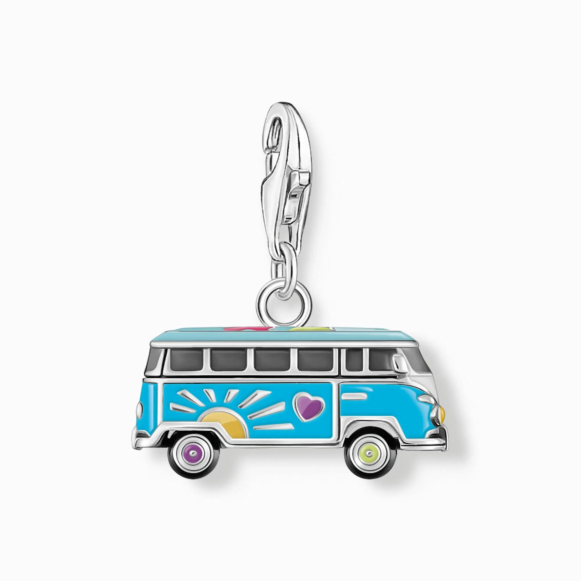 Charmista Volkswagen Blauer Hippie-Bus Charm 2210-664-7 Thomas Sabo Sammelbare Charms