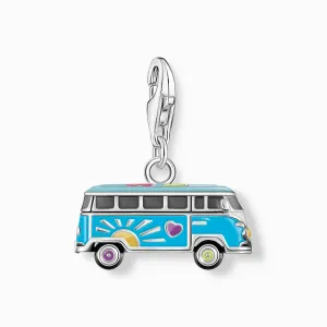 Charmista Volkswagen Blauer Hippie-Bus Charm 2210-664-7 Thomas Sabo Sammelbare Charms
