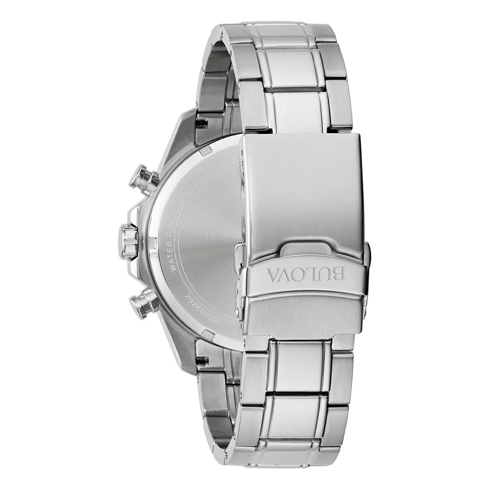 Chronograph Herrenuhren Bulova Marine Star 96B395 Chronograph