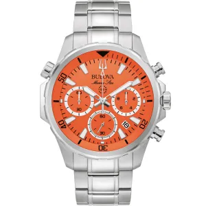 Chronograph Herrenuhren Bulova Marine Star 96B395 Chronograph