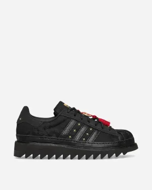 CLOT By Edison Chen Superstar Sneakers Kern Schwarz