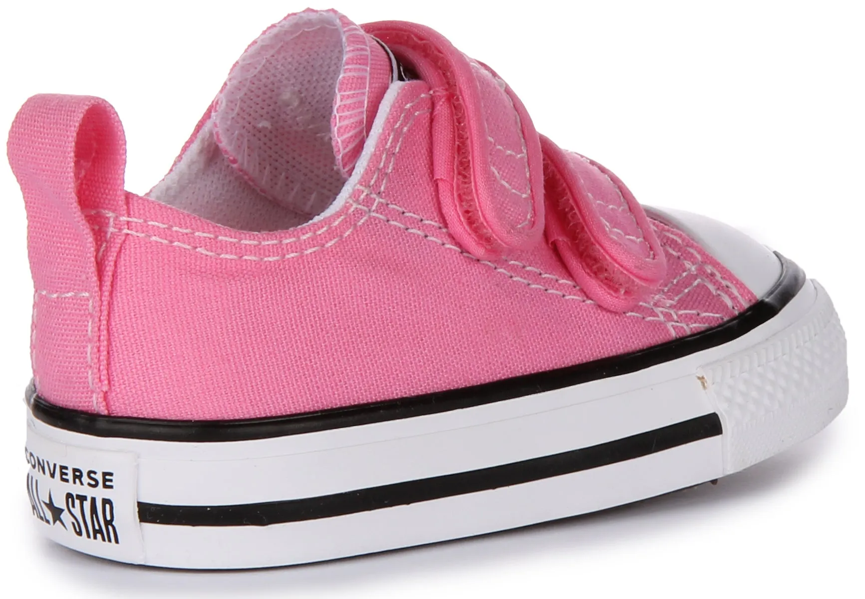 Converse All Star 709447C Klettverschluss mit 2 Riemen in Rosa für Babyschuhe Converse