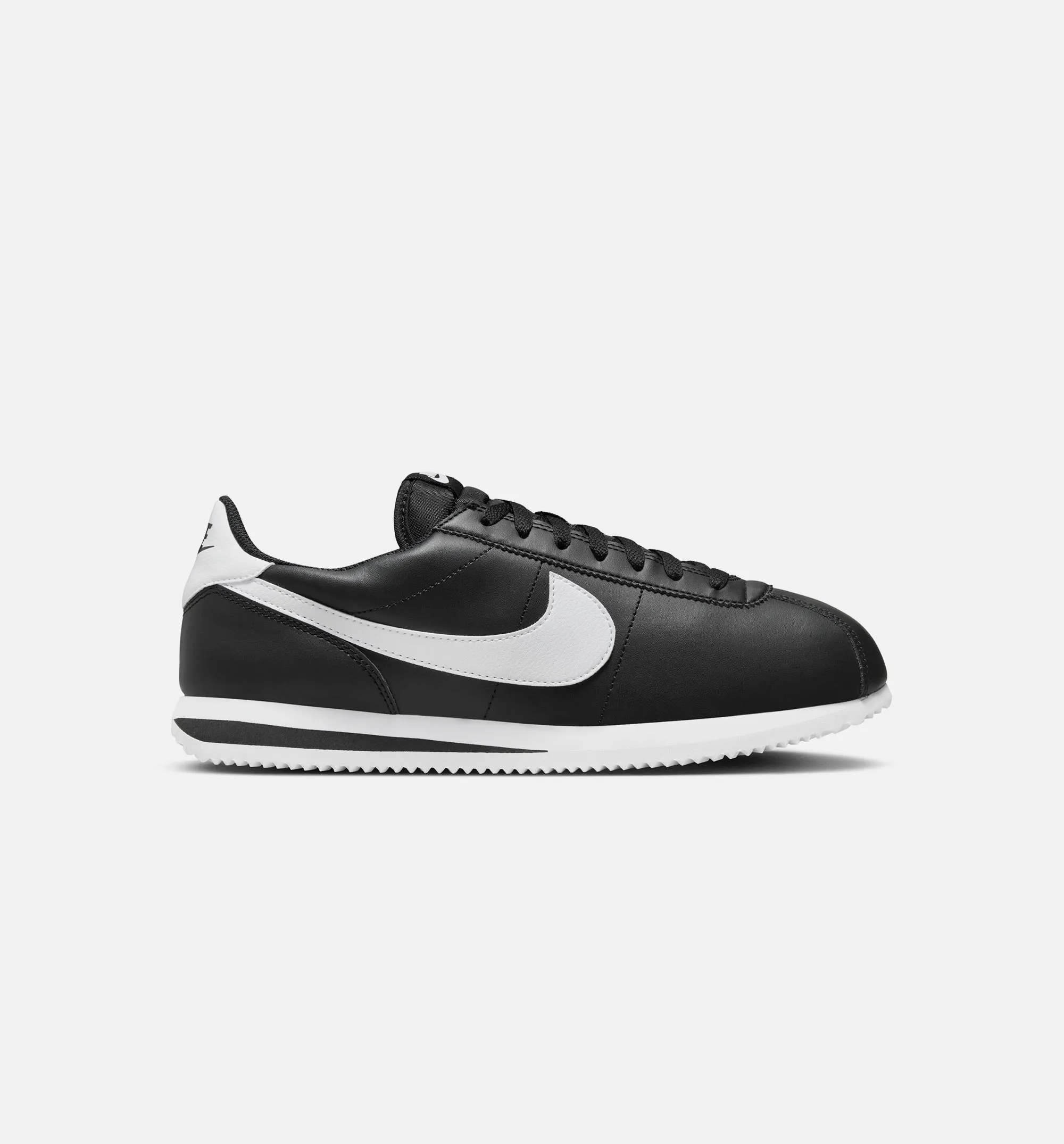 Cortez Leder Lifestyle-Schuh für Herren - Schwarz/Weiß