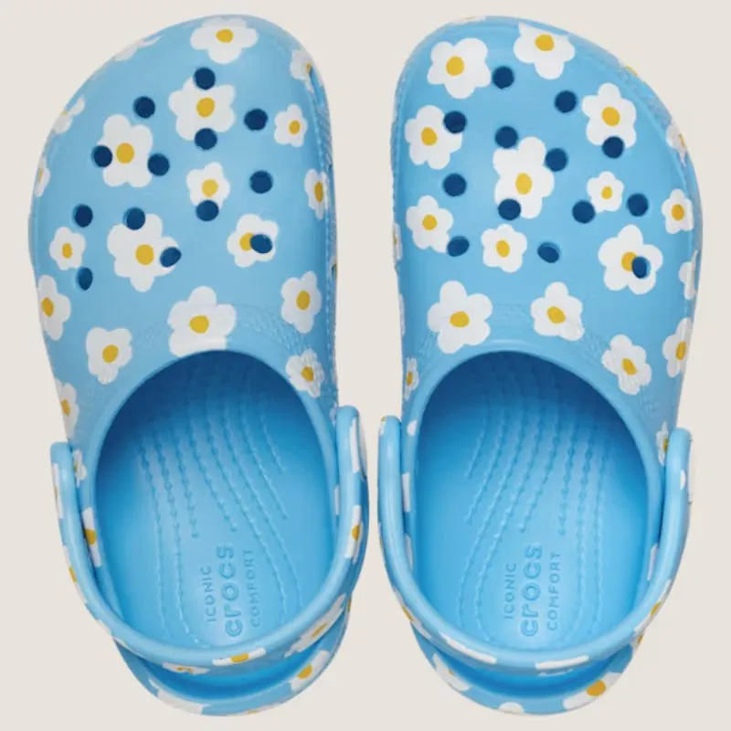 Crocs Kleinkind Classic Daisy Clog Schuhe_Crocs