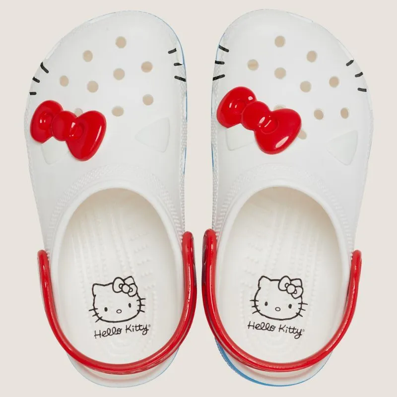Crocs Kleinkinder Hello Kitty IAM Classic Clog Schuhe_Crocs
