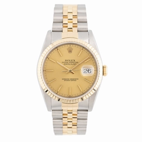 Datejust 36mm Golden Dial 1990 - 16233
