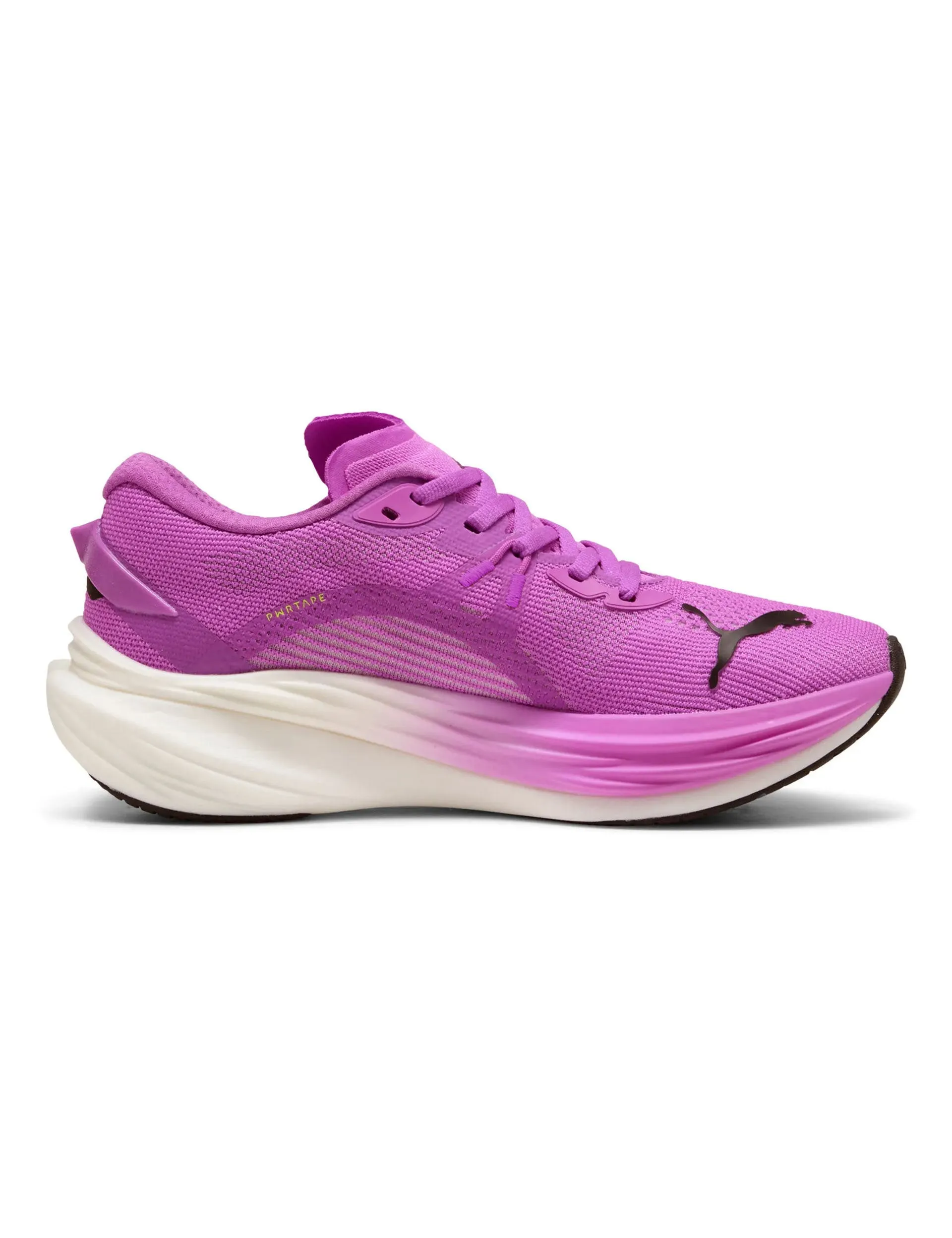 Deviate NITRO 3 Laufschuhe - Reines Magenta/Gelbe Warnung/Weiß