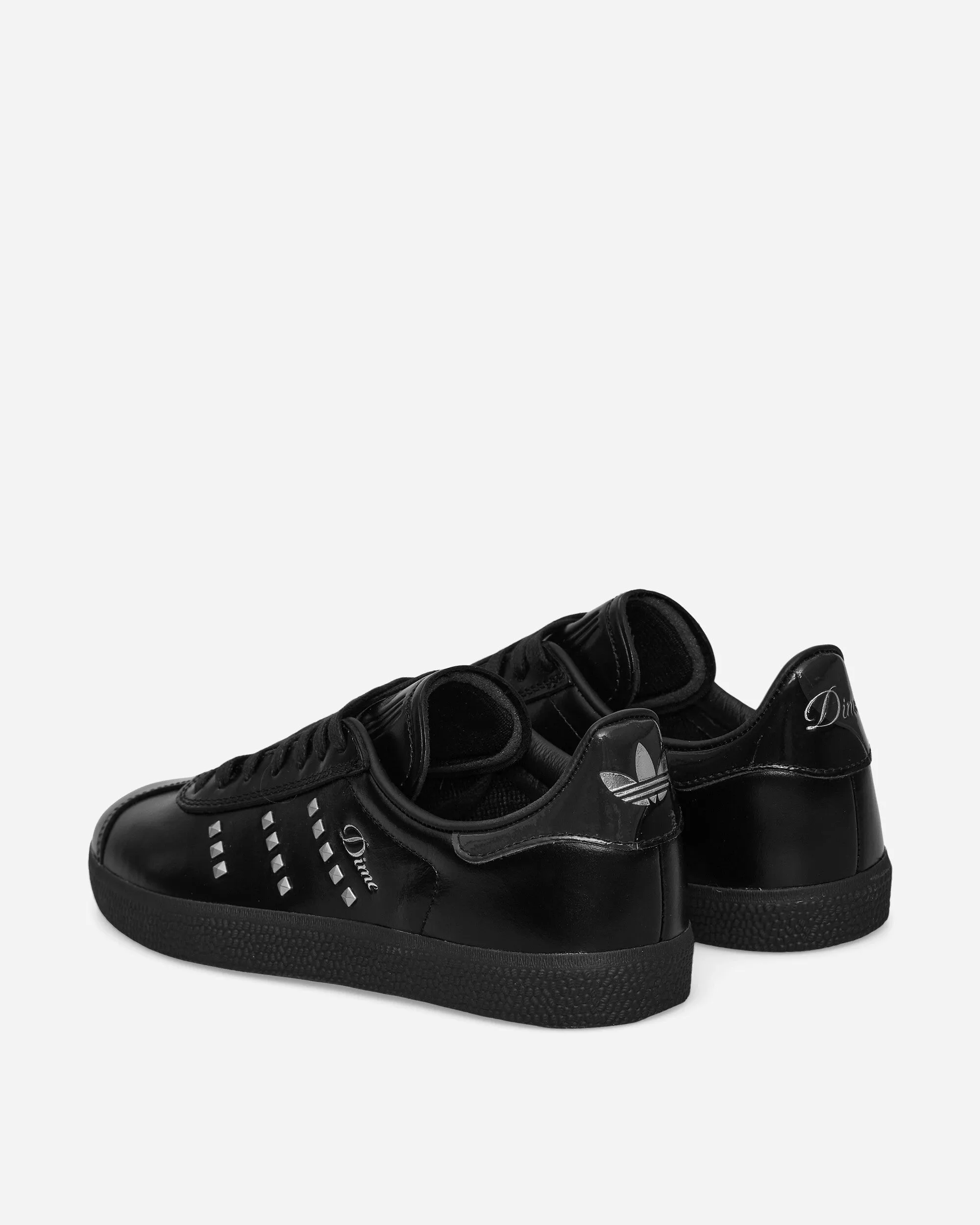Dime Gazelle ADV Sneakers Kernschwarz / Silber Metall