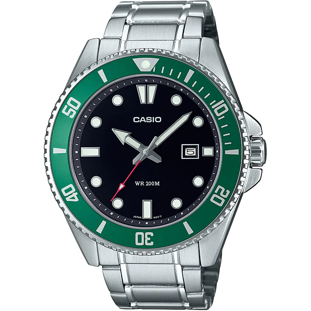 Taucheruhren für Herren Casio MDV107D-3A Taucheruhr