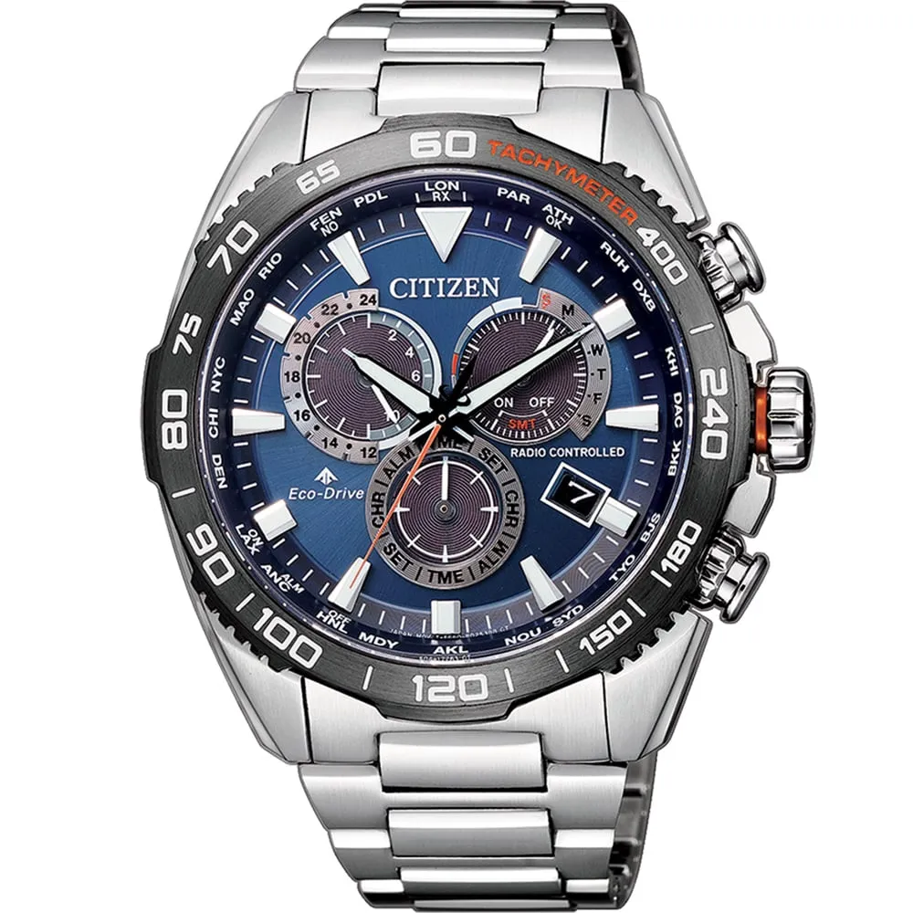 Herren-Tauchuhren Citizen Eco-Drive CB5034-82L Promaster Land