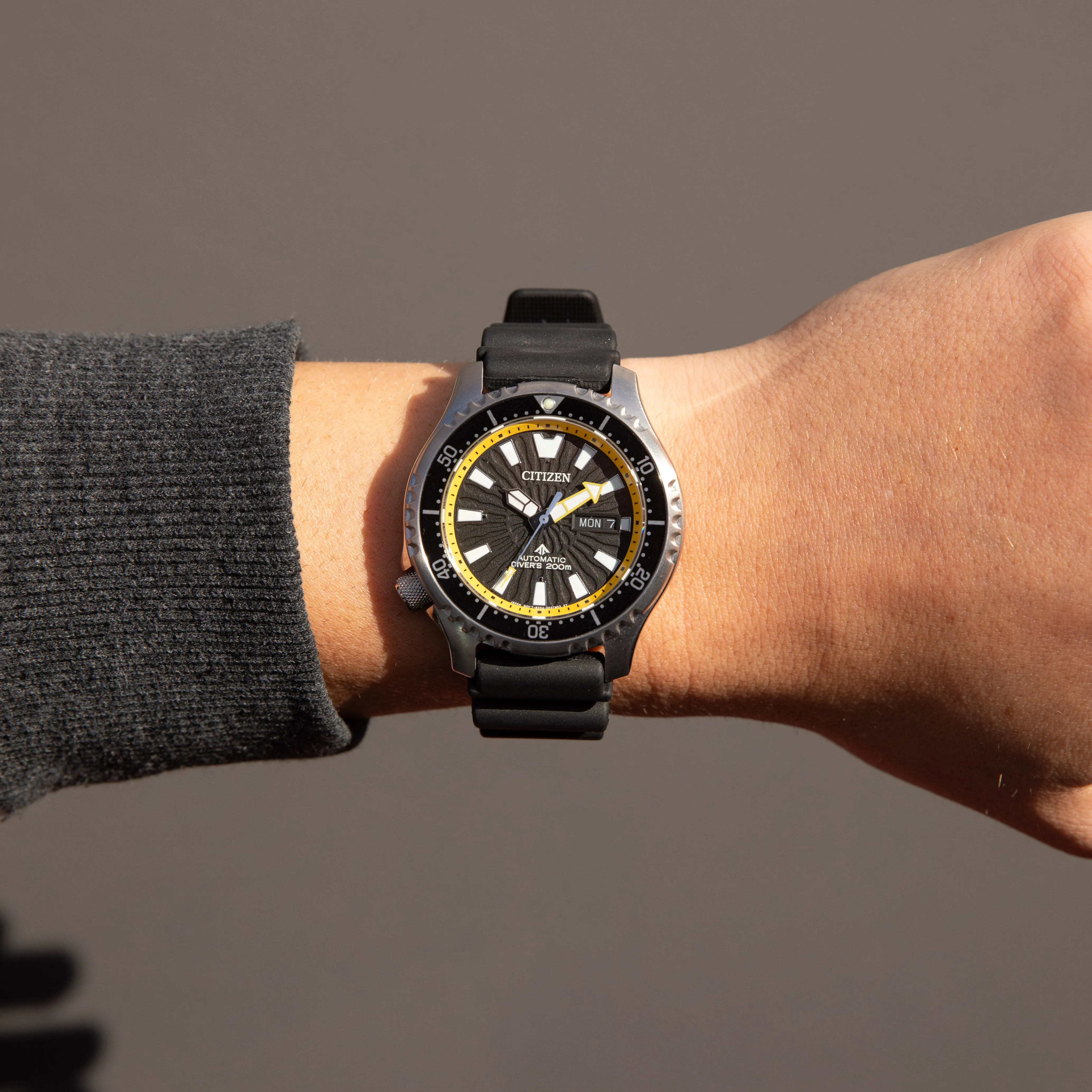 Herren-Tauchuhren Citizen Promaster Fugu NY0130-08E Automatik