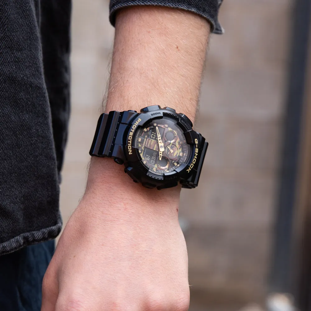 Taucheruhren für Herren G-Shock Tarnung GA100CF-1A9