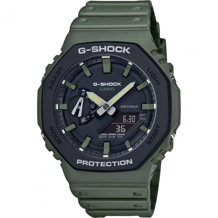 Taucheruhren für Herren G-Shock GA2110SU-3A 'CasiOak'