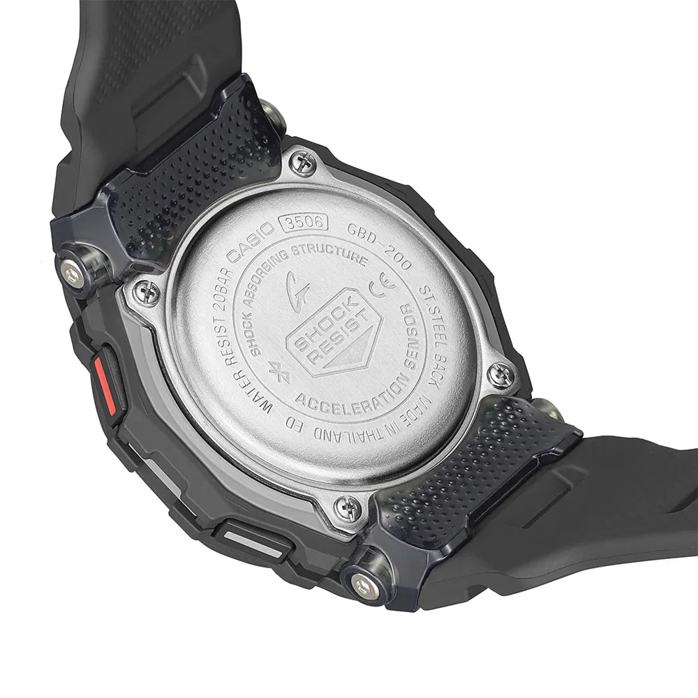 Taucheruhren für Herren G-Shock GBD200-1 G-Squad Bluetooth