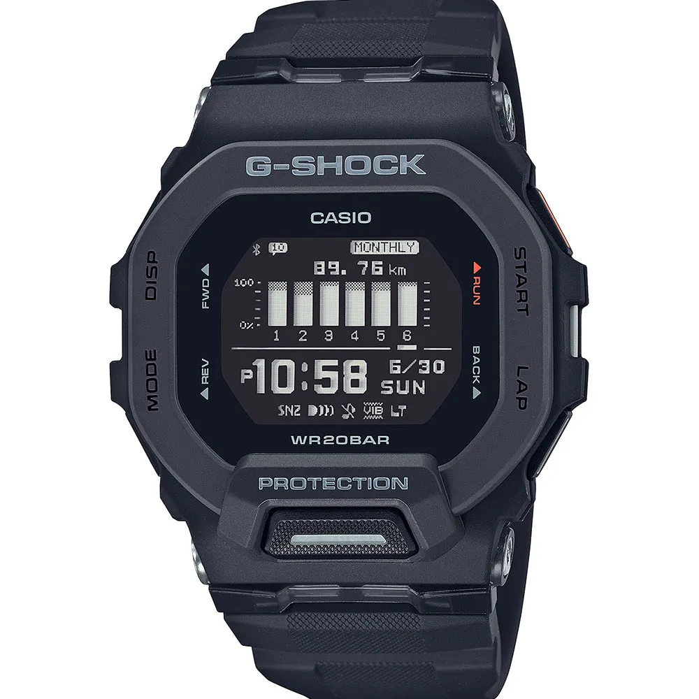 Taucheruhren für Herren G-Shock GBD200-1 G-Squad Bluetooth