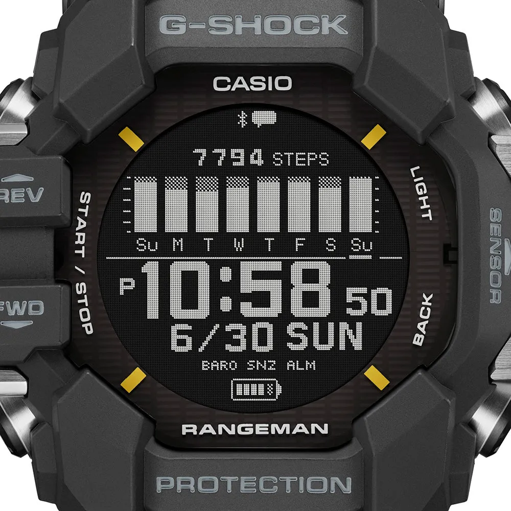 Taucheruhren für Herren G-Shock GPRH1000-1D GPS Rangeman schwarze Uhr
