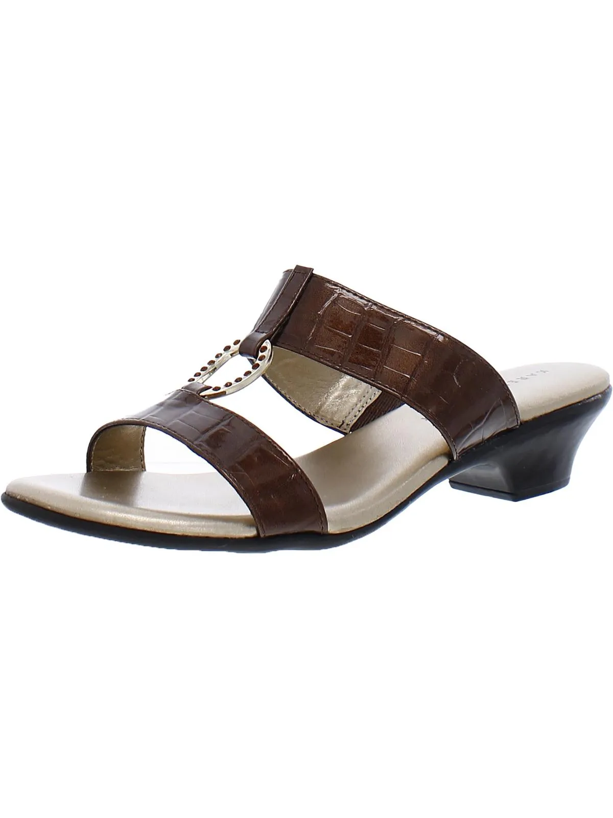 Eanna Damen Strukturierte Künstliche Kitten Heels Ecco Schuhe