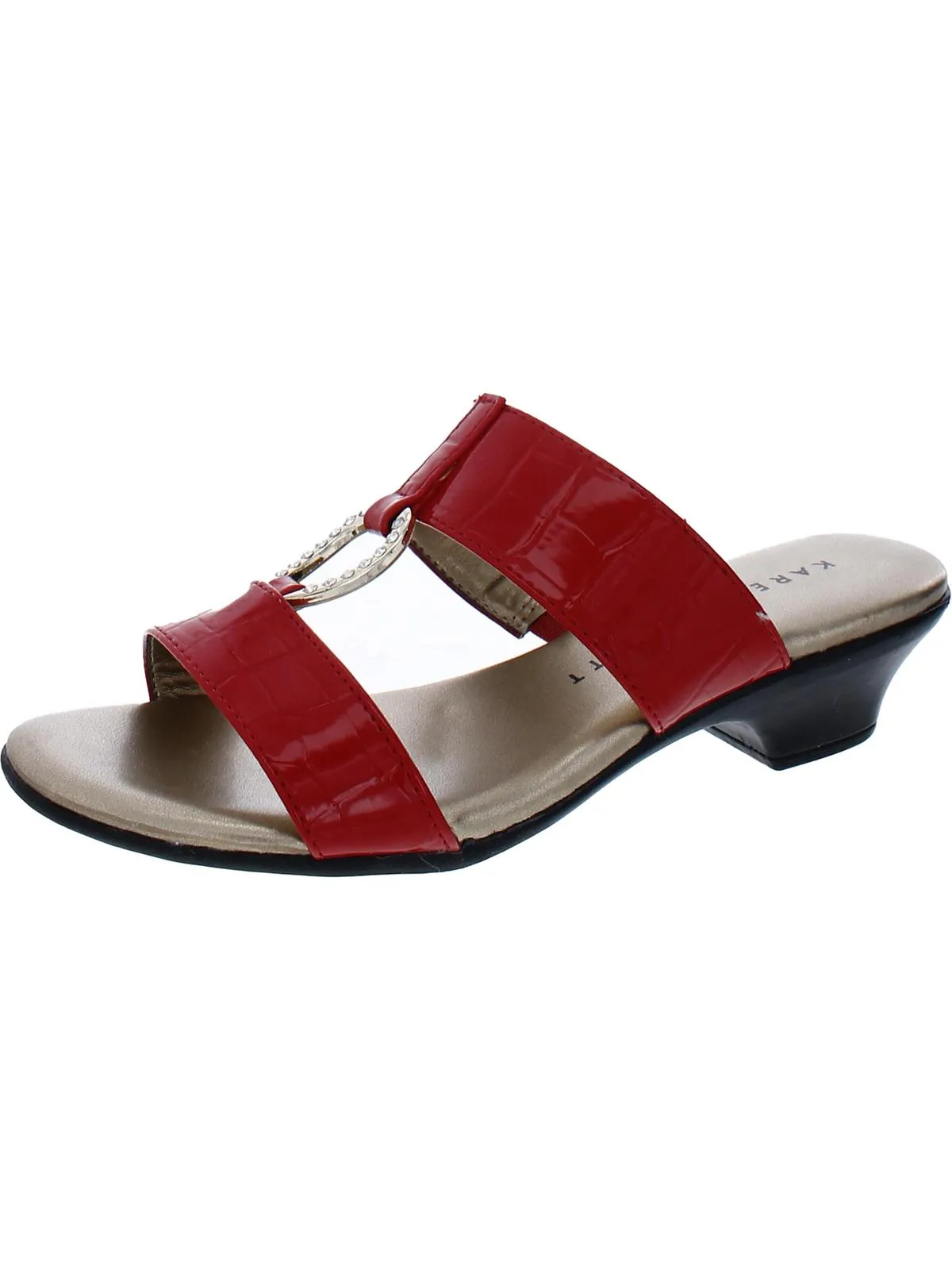 Eanna Damen Strukturierte Künstliche Kitten Heels Ecco Schuhe