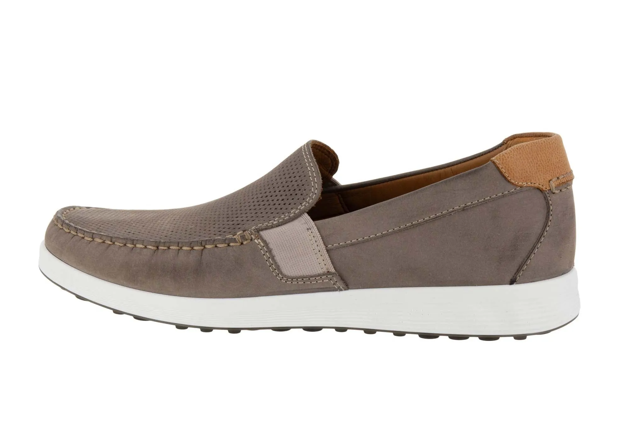 ECCO Herren S Lite Moc Bequeme Leder Freizeit Loafers Schuhe ecco Schuhe