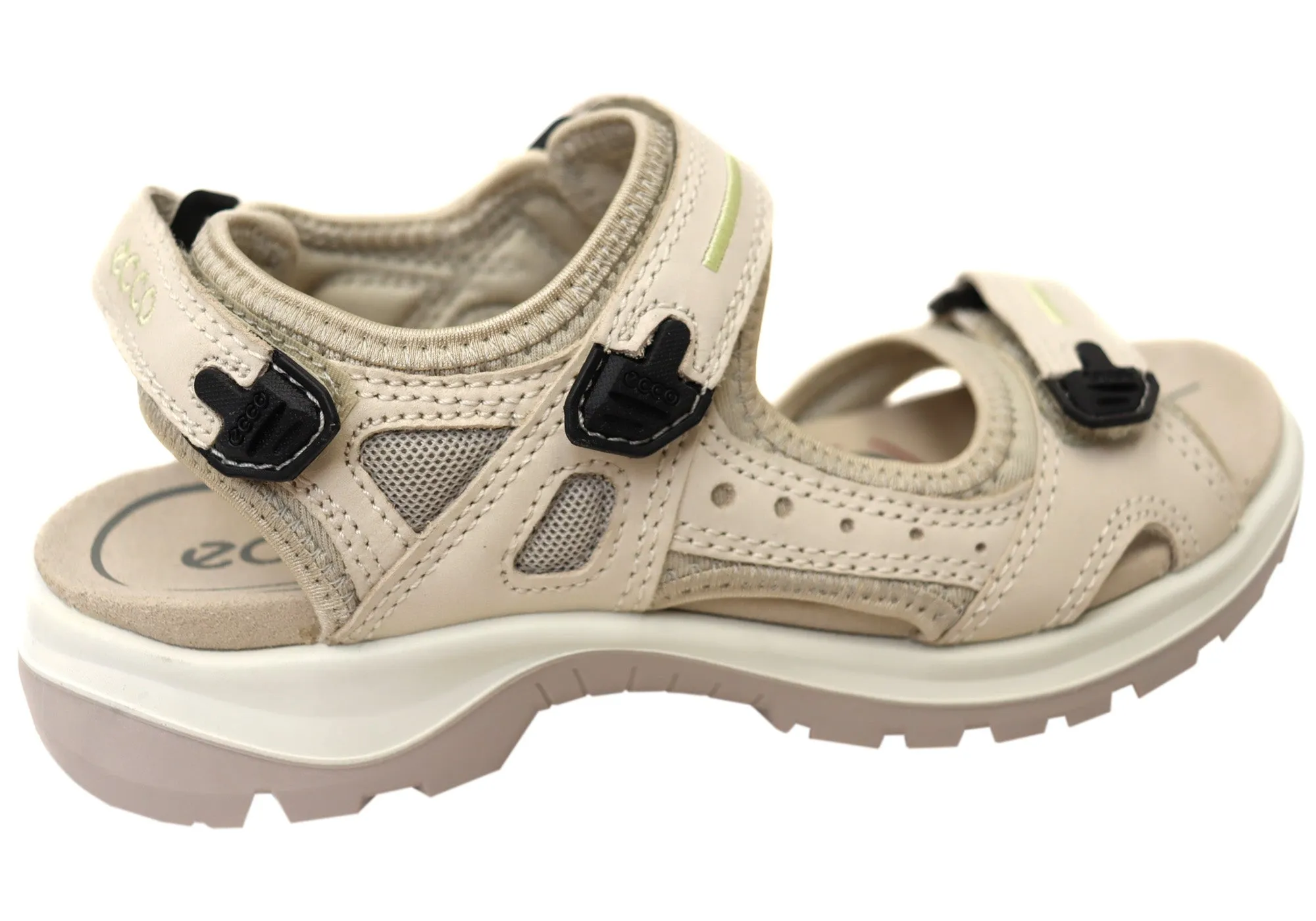 ECCO Damen Offroad Komfort Leder Sandalen mit verstellbarer Passform ECCO Schuhe