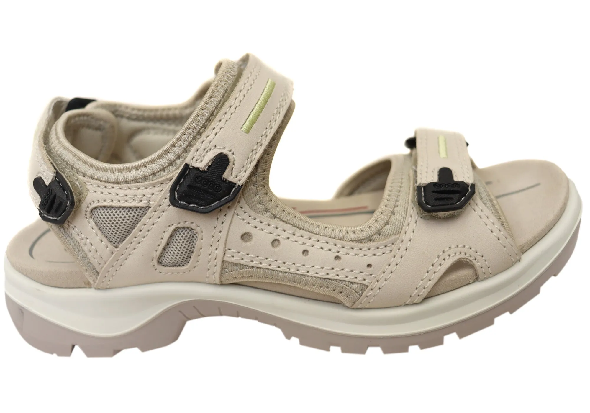 ECCO Damen Offroad Komfort Leder Sandalen mit verstellbarer Passform ECCO Schuhe